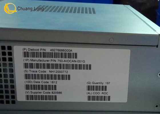 Las piezas de la máquina ATM Diebold Opteva Procesador 5a generación 49276686000A 00158089000A