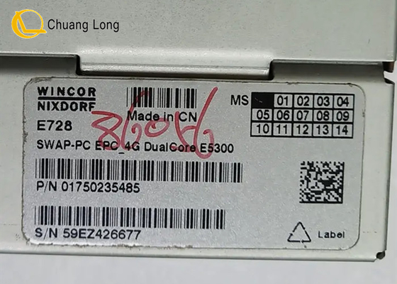 Las partes de las máquinas ATM Wincor Nixdorf SWAP-PC EPC 4G DualCore E5300 TPMen 01750235485 1750235485