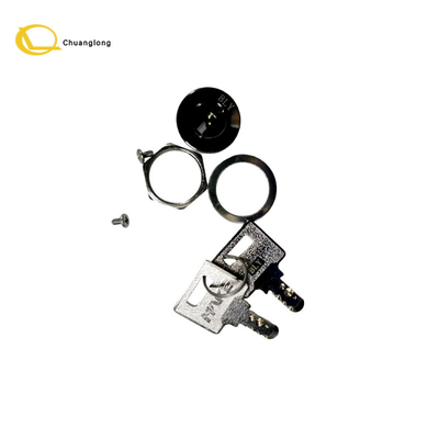 Hyosung piezas de la máquina de cajero automático HCDU caja de caja de cerradura con dos llaves y strike 4240000020-1