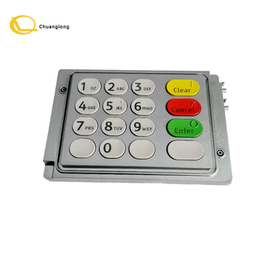 NCR piezas de la máquina de cajero automático de autoservicio cajero automático Inglés EPP Metal Pin Pad teclado 66xx 445-0745408