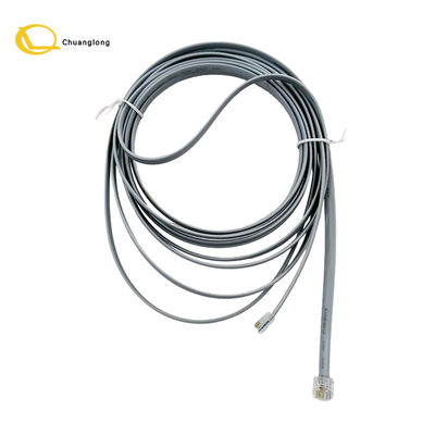 NCR ATM piezas de la máquina Cable de 12 pies 4M RJ11 a RJ11 Cable del obturador 0090023178