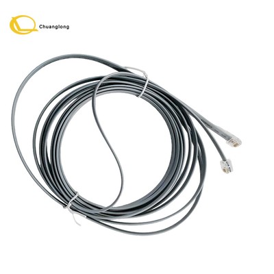 NCR ATM piezas de la máquina Cable de 12 pies 4M RJ11 a RJ11 Cable del obturador 0090023178
