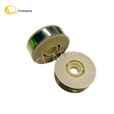 Las partes de los cajeros automáticos NCR Escrow Tape Gear Blanco Negro 009-0017579 009-0017578