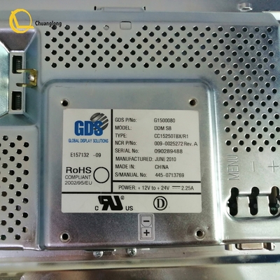 009-0025272 445-0713769 Inch Standard Brite NCR Autoservicio 66xx 15 LCD NCR 6625 Pantalla de visualización 0090025272 4450713769