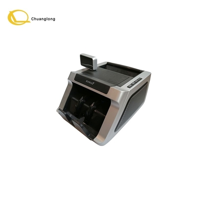 JUNUO C05 Detector de Billetes Contador de Dinero Negro con Pantalla LED para Mostradores de Banco