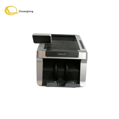 JUNUO C05 Detector de Billetes Contador de Dinero Negro con Pantalla LED para Mostradores de Banco