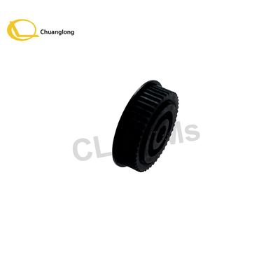 Equipo financiero piezas del cajero automático Glory TALARIS NQ200 NQ300 polea Negro A001513