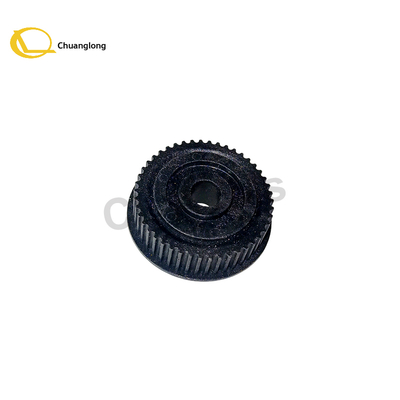 Equipo financiero piezas del cajero automático Glory TALARIS NQ200 NQ300 polea Negro A001513