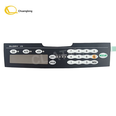 China Proveedor Glory GFB-800 Series Piezas GFB-800 GFB-836 Contador Clasificador de Billetes Panel Frontal del Teclado Panel de Pantalla para Cajeros Automáticos