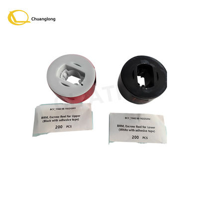 Buen precio Piezas del reciclador de cajeros automáticos OKI BCC_YX4238-1822G001 Carrete de depósito en garantía OKI BRM negro superior Cinta de depósito en garantía YIHUA BCC_YX4238-1822G002 Carrete de depósito en garantía OKI inferior blanco en línea