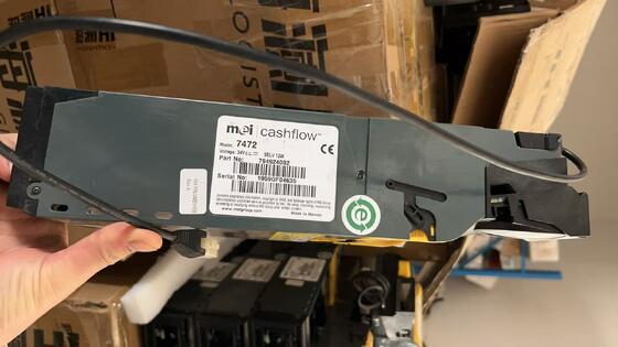 Grupo MEI Hecho en México Mei CF 7000 CF 7472 Cambiador de monedas Cashflow 794924002 para equipos financieros de cajeros automáticos