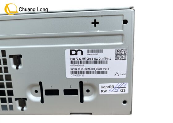 Las piezas de la máquina ATM Diebold Nixdorf serie DN Swap PC 6G AMT Core i5-6500 Q170 TPM1.2 01750364928 01750359726