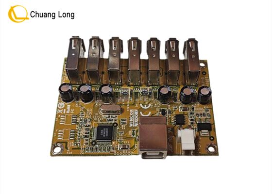 Buen precio Piezas de la máquina ATM Wincor Nixdorf, placa controladora de concentrador USB 2.0 de 7 puertos, modelo 01750210306 1750210306 en línea