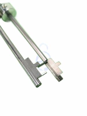 Grandmaster Crown herramientas de extracción de cerraduras con forja de acero inoxidable dividido en dos partes adecuadas para diferentes direcciones