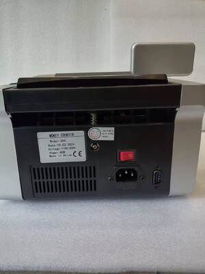 JUNUO C05 Máquina bancaria Detector de dinero Contador Negro con pantalla LED