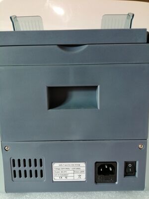 SH-07C Detector de billetes con pantalla táctil LED de 4.3 pulgadas, contador CIS dual, máquina contadora de billetes mixtos 2CIS