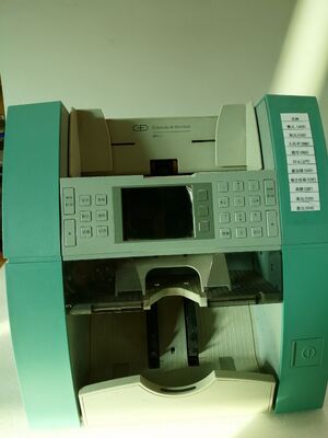 Buen precio Caja registradora Giesecke & Devrient para clasificación de billetes, pantalla externa T0100557 en línea