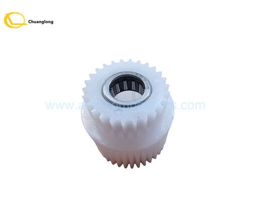 Buen precio 4450632941 445-0632941 ATM Partes de la máquina NCR doble engranaje ATM polea de goma Polea de engranaje 36T/26G con rodamiento en línea