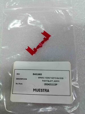 MEI Caja de efectivo piezas de repuesto 252421113P BNF NOTA GUÍAS DERTA&DESCERTA 83MM cajero automático caja de caja de reemplazo de accesorios