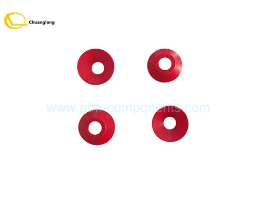 Buen precio 0090031376 009-0031376 Partes de máquinas de cajeros NCR 5886 5887 6622 6625 Presentador vaso de aspiración de vacío rojo en línea