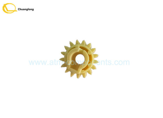 Buen precio 1750041950 01750041950 piezas de máquinas de cajeros automáticos Wincor V Módulo 17T engranaje amarillo doble extractor de ruedas en línea