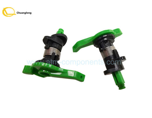 1750043537 01750043537 Partes de la máquina de cajeros automáticos Wincor Cassette Lever Cerradura verde Cerradura de plástico