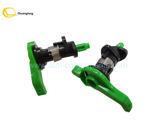 1750043537 01750043537 Partes de la máquina de cajeros automáticos Wincor Cassette Lever Cerradura verde Cerradura de plástico
