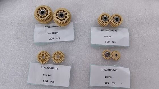 Wincor Diebold HCT Module 24T Gear con agujero de alfiler largo DN200 ATM CRM Máquina de autoservicio Parte 01750291697-16 01750291697-12