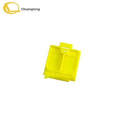 Clip de resorte amarillo derecho para obturador de casete NCR S1 2030001347 4450582671 ATM CRM CRS Selfserv Kiosk Parte 445-0592522 445-0657567