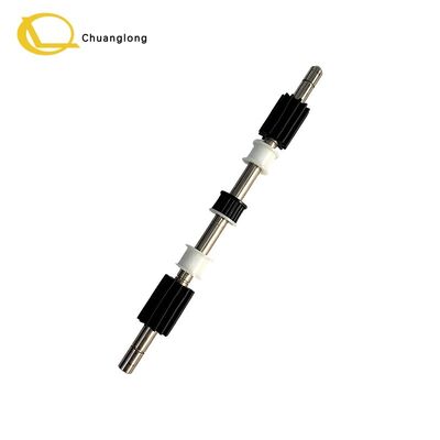 Buen precio NCR Shaft Assy 445-0671255 Transporte Vertical Dispenser de divisas inferior Parte del eje 4450671255 Eje de cinturón ATM CRM CRS Parte del quiosco de autoservicio en línea