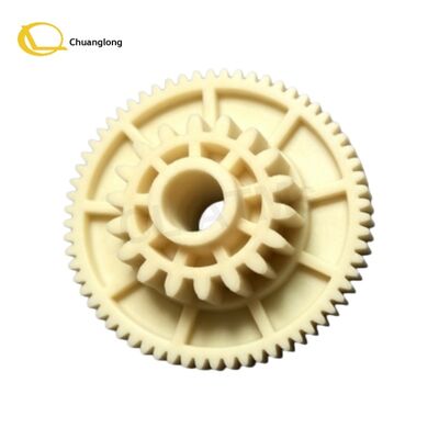 Buen precio ATM Parts de la máquina de doble engranaje 18 y 65 dientes Wincor Nixdorf C4060 Cineo para el módulo de entrada y salida colector Unidad CRS 01750248000-44 doble engranaje 18 y 65 dientes en línea