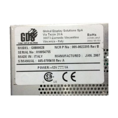 Buen precio NCR brillante de 8,4 pulgadas LED LCD (substituye la CRT de 10 pulgadas) de alto, 009-0023395 en línea