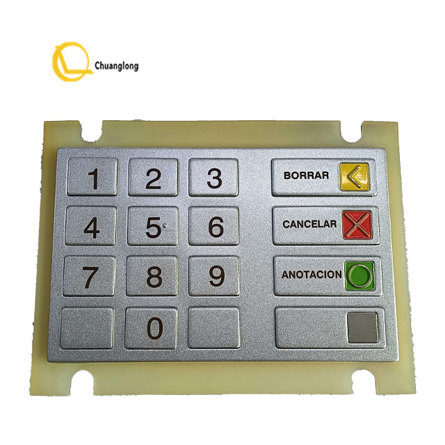 Hucha ESP CES CDM español CRS 1750132085 01750132085 de la máquina del cajero automático del EPP V5 Pinpad del cajero automático de Wincor