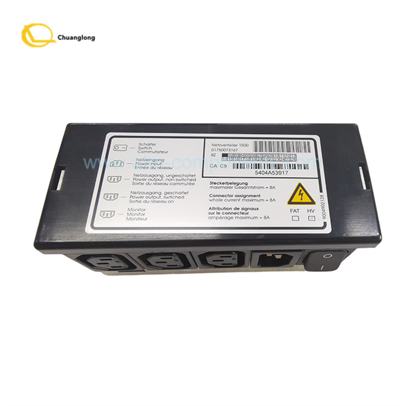 01750073167 máquina de cajero automático piezas Wincor Nixdorf 2050XE distribuidor de energía USB ATM CS280 PSU 1750073167