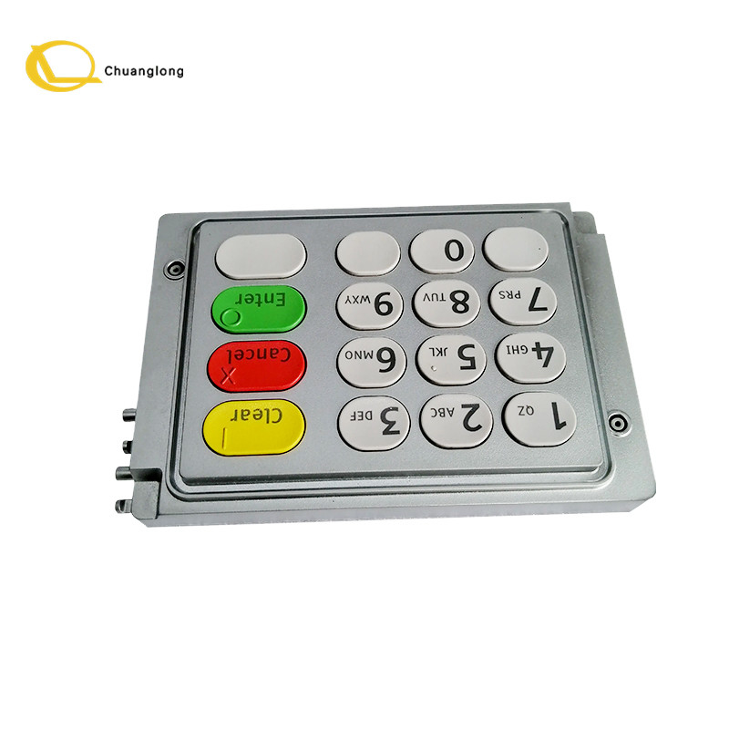 NCR piezas de la máquina de cajero automático de autoservicio cajero automático Inglés EPP Metal Pin Pad teclado 66xx 445-0745408