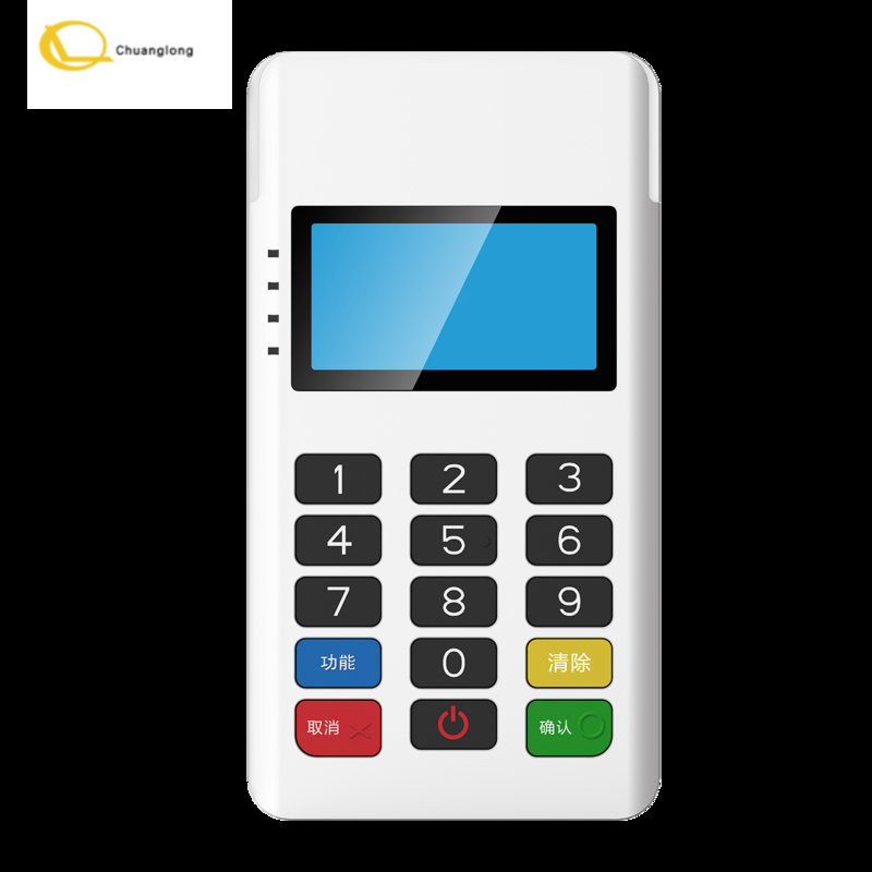 Terminal de compra POS con deslizamiento MPOS Minipos AF60S ANFU EMV PCI Contactless con 4 luces de señal