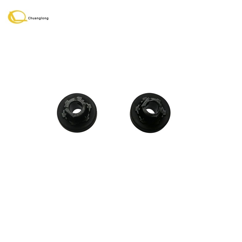 998-0235676 998-0235677 Rueda negra NCR 3Q8/58 Lector de tarjetas 4mm Cajero automático de rodillos Repuestos