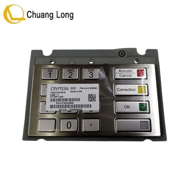 Wincor Nixdorf Diebold Nixdorf Original y Nuevo V7 EPP Con contraseña cifrada Pinpad ATM teclado de seguridad teclado 01750234858 1750234858