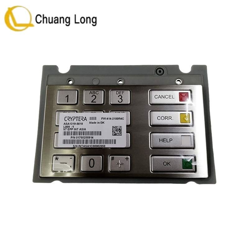 Diebold Wincor Nixdorf EPP V7 teclado INT ASIA ATM Parte 1750255914 01750255914 1750235000 01750235000