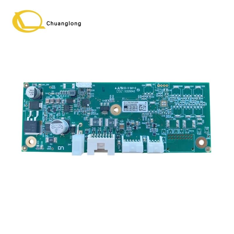 Controlador de iluminación de panel Wincor PCBA de 2 canales 1750345269 Placa de control Parte de máquina de cajero automático CRM CRS Autoservicio 01750345269