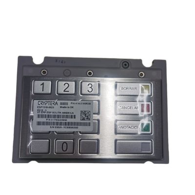 Buen precio EPP V7 ESP Suramérica de Diebold Nixdorf Pinpad 1750234950 1750159341 piezas de la atmósfera del teclado en línea