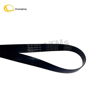 Buen precio 14x344x0.8mm ATM piezas de repuesto Hyosung GCDU cinturón de alimentación pequeña para Hyosung Tranax Hitachi 2K cinturón dispensador en línea