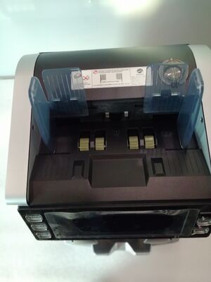 Buen precio Máquina clasificadora de billetes de bolsillo 1+1 Contador de dinero Detector Negro con pantalla LED LK22025060003 en línea