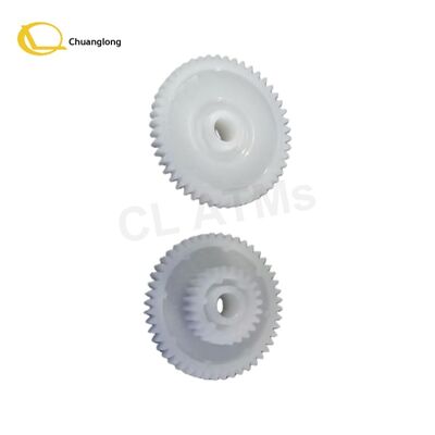 Buen precio 4450630722 445-0630722 Repuestos de la máquina de cajero automático NCR S1 Presentador Doble engranaje 24T/48T en línea