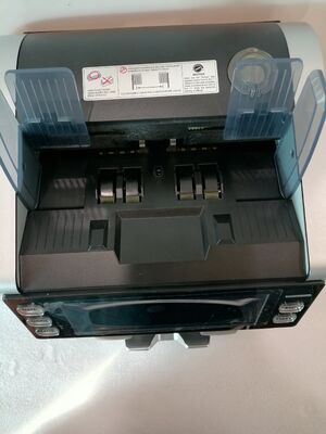 Buen precio Máquina clasificadora de billetes de banco de bolsillo 1+1 Contador de dinero Detector Negro con pantalla LED LK22025060006 en línea