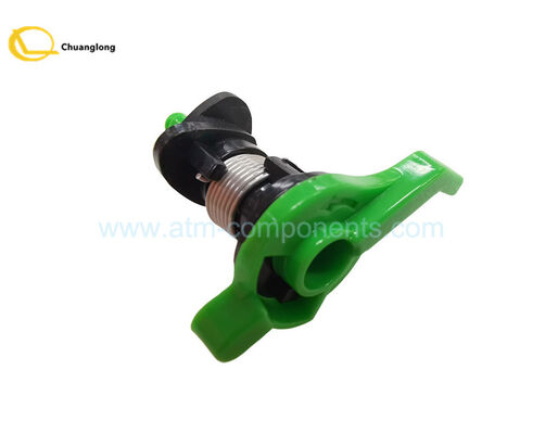 Buen precio 1750043537 01750043537 Partes de la máquina de cajeros automáticos Wincor Cassette Lever Cerradura verde Cerradura de plástico en línea