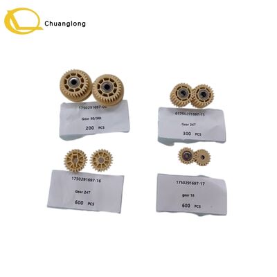 Buen precio Wincor Diebold DN C4060 módulo de engranaje bandeja de entrada engranaje compuesto 18T 65T ATM CRM máquina de autoservicio parte 01750220000-53 1750220000-53 en línea