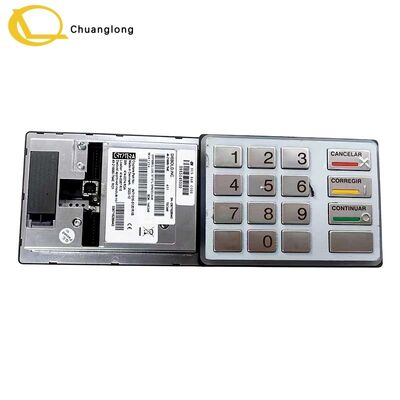 Buen precio Diebold EPP5 BSC LGE ST STL teclado español 49-216680-764E Opteva EPP5 Pinpad ATM CRM CDM Quiosco de autoservicio Parte 49216680764E en línea