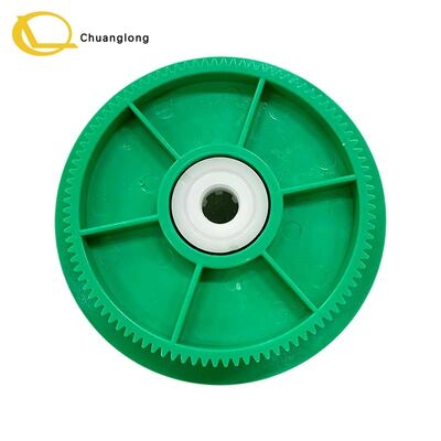 Buen precio NCR S2 Presenter Gear 445-0730542 Green Gear Handle Knurled Over Molding Plastic ATM CDM CRM Selfserv Kiosk Part 4450730542 445-0758882-02 en línea