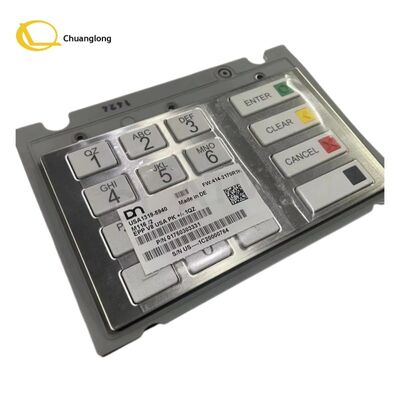 Buen precio 1750346451 piezas de repuesto originales para cajeros automáticos Diebold Nixdorf EPPV8 teclado DN200 400 450 teclado EPP 01750346451 para cajeros automáticos Diebold en línea